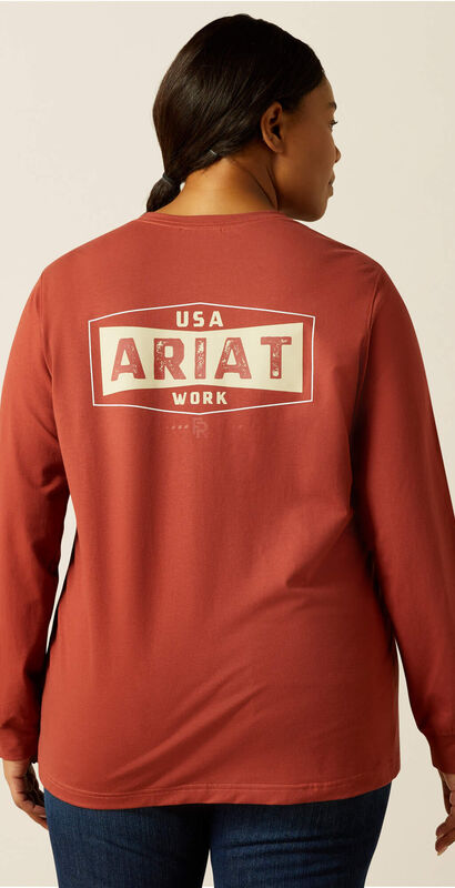 FR Pima Stretch US Logo Baselayer Back Plus